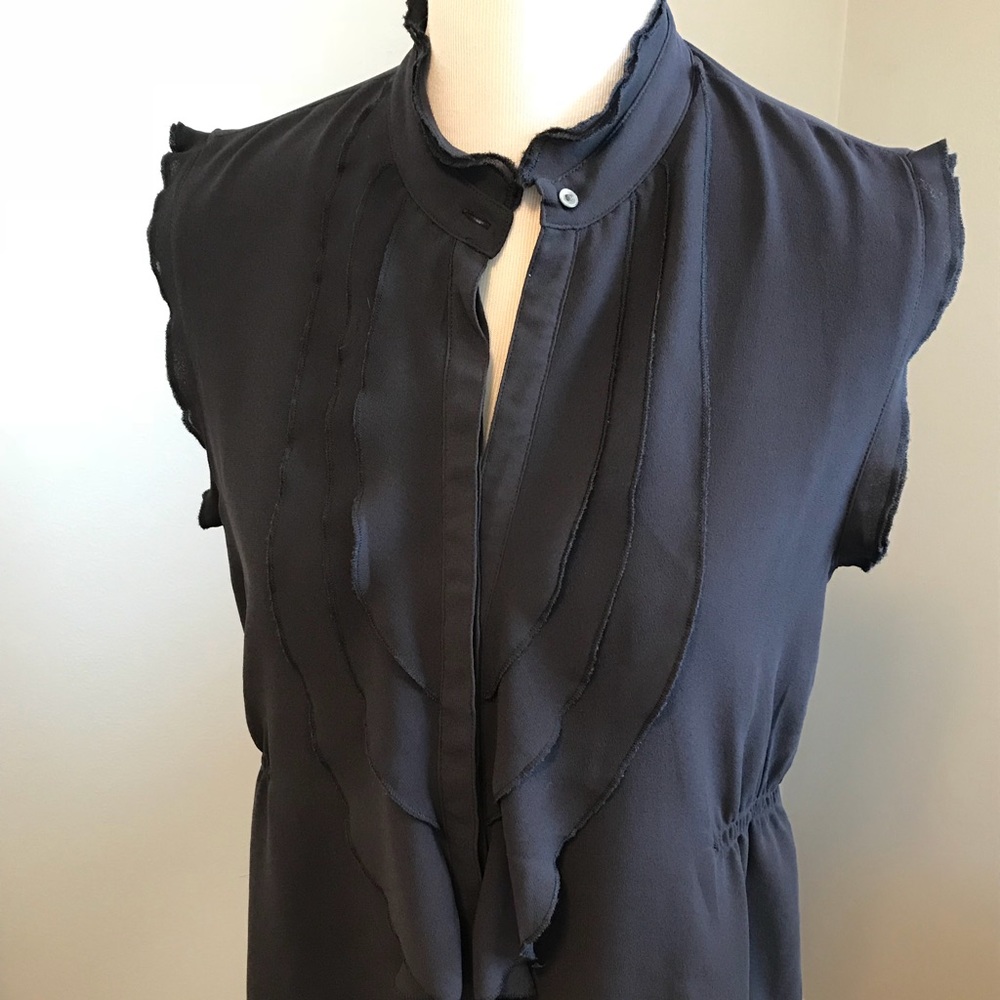 Calvin Klein Ruffle Top - Picture 2 of 5